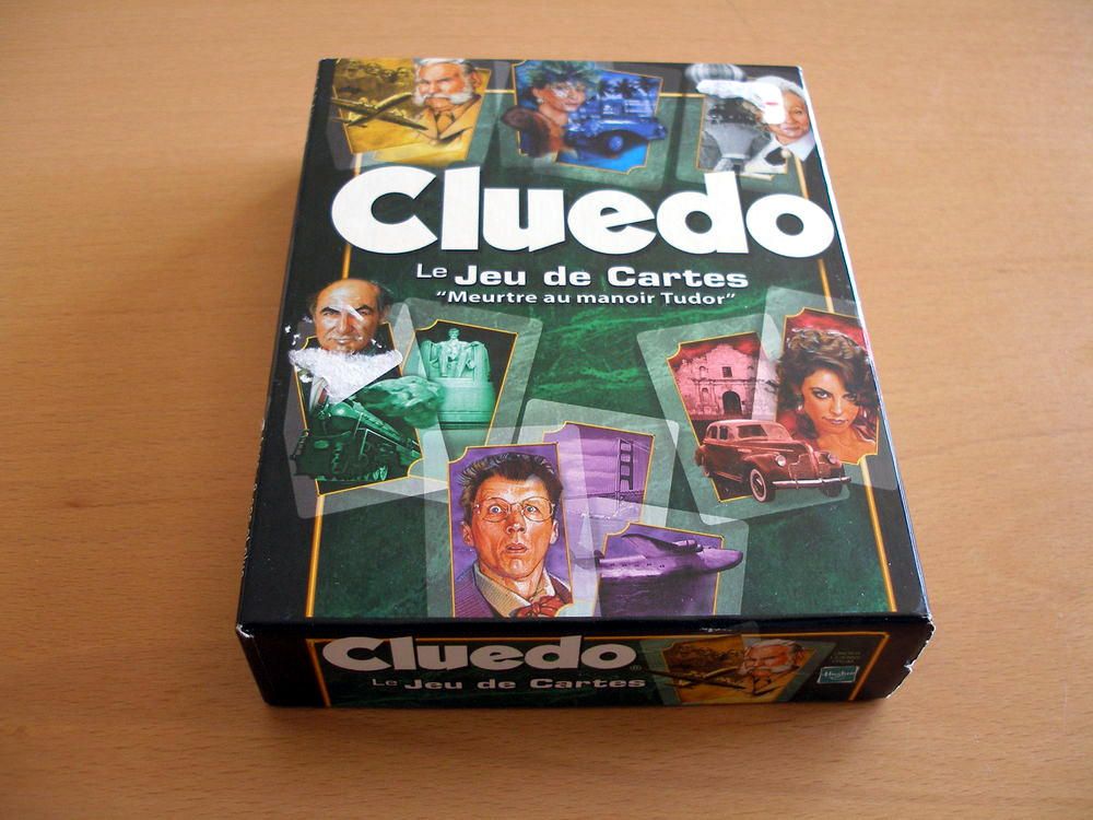 Cluedo le jeu de cartes